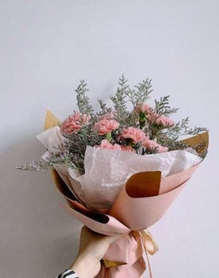 Gros plan sur un bouquet